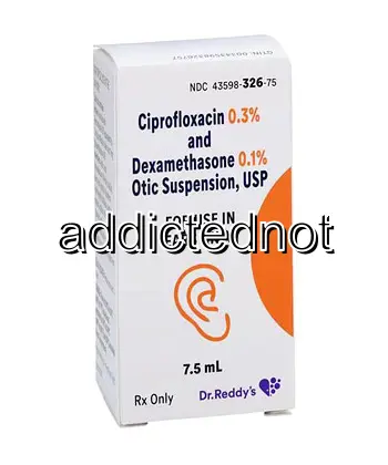 Siprofloksasiini/Deksametasoni